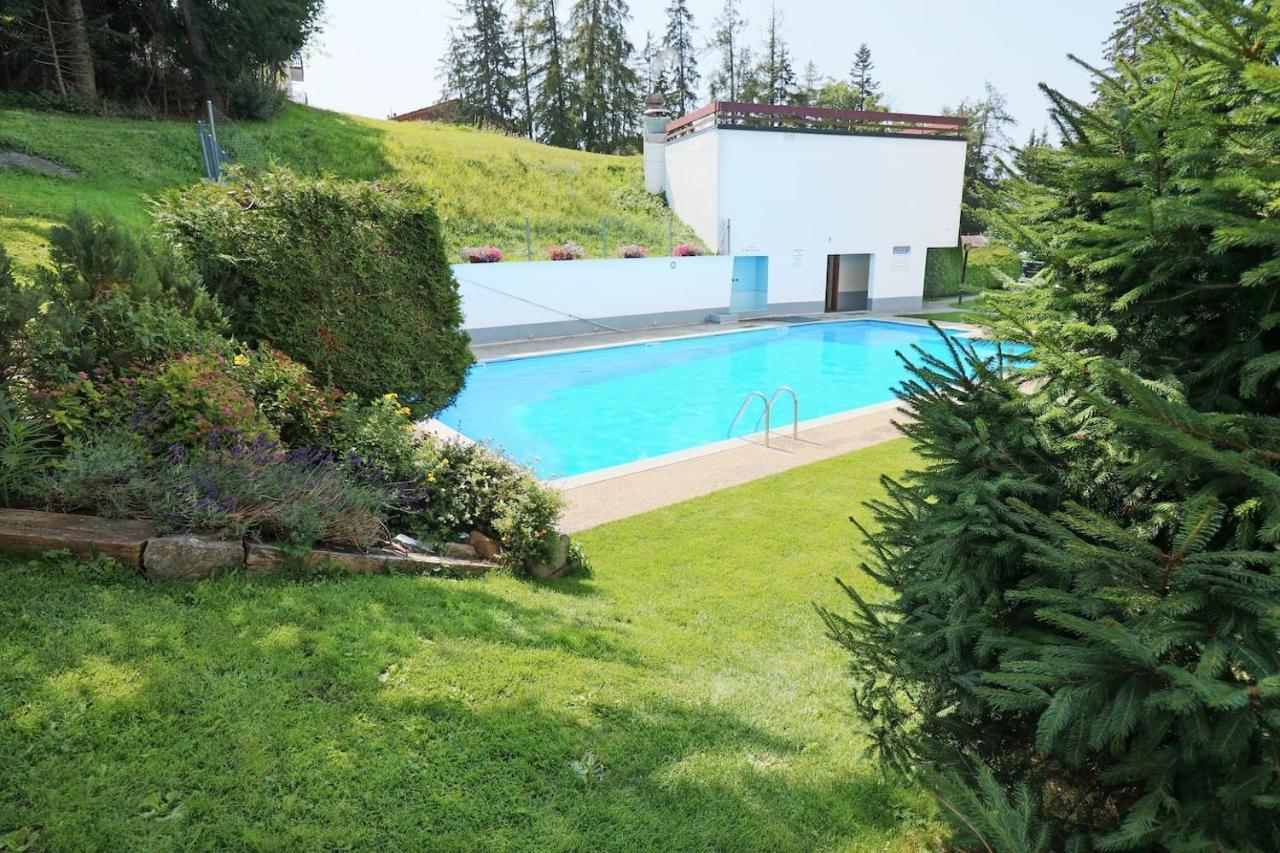 Appartement Cosy Et Renove Au Coeur De La Station Crans-Montana Exterior photo
